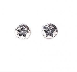 Stříbrné náušnice s hvězdičkami - Ag 925/1000 - Shablool