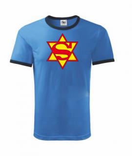 Tričko - Superman JEW Trička dospělí + děti: XXXL