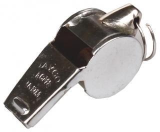 Steel whistle small, kovová píšťalka