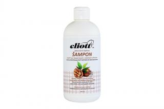 Eliott vet. šampon s ořechem 500ml (Veterinární bylinný šampon Eliott® pro tmavé koně)