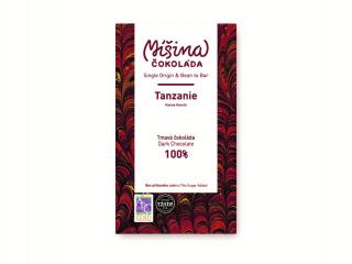 Tmavá čokoláda 100% Tanzanie