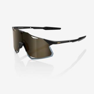 brýle 100% HYPERCRAFT® Matte Black Soft Gold Mirror Lens Model: HYPERCRAFT