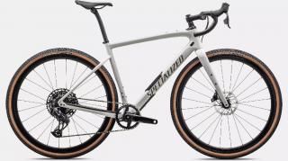 Gravel kolo SPECIALIZED Diverge Expert Carbon GLOSS DUNE WHITE/TAUPE Velikost: 49