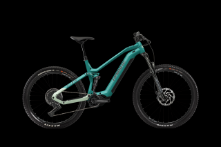 Horské elektrokolo Haibike AllMtn 2 Gloss Aqua/Green/Black Velikost: L