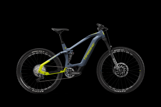 Horské elektrokolo Haibike ALLMTN CF 11 Slate/Neon Yellow - Gloss Velikost: L