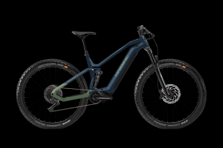 Horské elektrokolo Haibike AllTrail 9 Gloss Metal/Blue/Olive Velikost: L-kola 29