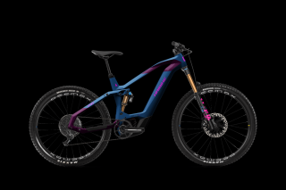 Horské elektrokolo Haibike Hybe 11 blue/magenta/pink - gloss Velikost: L