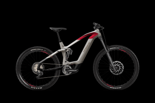 Horské elektrokolo Haibike Hybe 9 grey/red - gloss Velikost: L