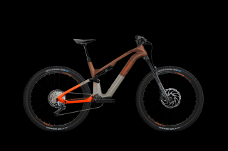 Horské elektrokolo Haibike LYKE CF 10 Leather/Orange-gloss Velikost: L