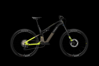 Horské elektrokolo Haibike LYKE CF 11 Carbon/Sand/Lime - gloss Velikost: L