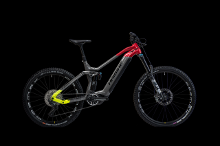 Horské elektrokolo Haibike Nduro 7 Gloss Grey/Red/Lime/Black Velikost: L