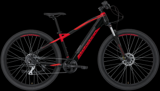 Horské elektrokolo LOVELEC Alkor Red/Black Velikost: 19 , Kapacita baterie: 17,5 Ah až 145 km
