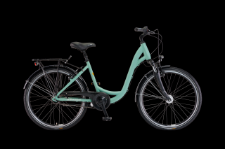 Městské kolo Winora Holiday N7 Jade Green matte Velikost: 53cm-28
