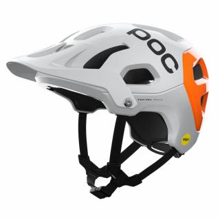 Přilba POC Tectal Race MIPS NFC Velikost: L/59-62, Barva: Hydrogen White/Fluorescent Orange AVIP