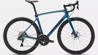 Silniční kolo SPECIALIZED Roubaix Expert Teal Tint/ Ice Papaya/ Black Reflective Velikost: 44