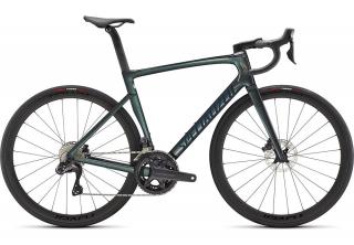 Silniční kolo SPECIALIZED Tarmac SL7 Expert - Shimano Ultegra Di2 GLOSS CARBON/OIL TINT/FOREST GREEN Velikost: 56
