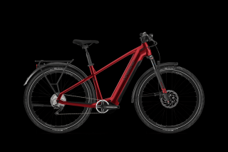 Trekingové elektrokolo Haibike Trekking 5 Dynamite Red/Black - Gloss Velikost: L