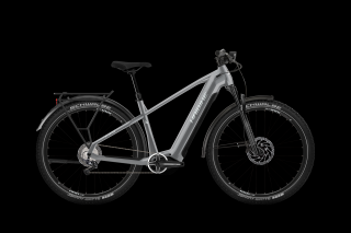 Trekingové elektrokolo Haibike Trekking 7 Urban Grey/White - Gloss Velikost: L