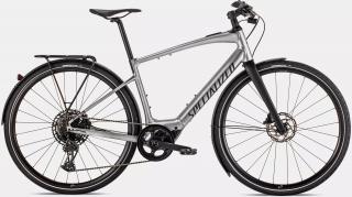 Trekingové elektrokolo SPECIALIZED Turbo Vado SL 5.0 EQ Brushed Aluminum / Black Reflective Velikost: L