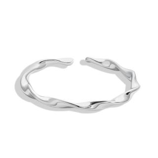 Nastavitelný stříbrný prsten - Meucci SYR045