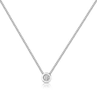 Stříbrný náhrdelník se zirkonovou ozdobou - Meucci SN133
