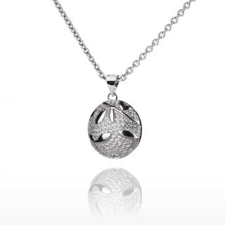 Stříbrný náhrdelník se zirkony - Meucci SS252N Velikost: 42