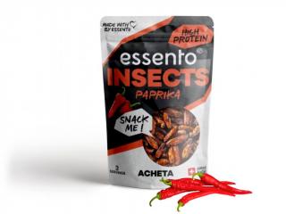 Essento Sušení cvrčci 15 g Příchuť: Paprika