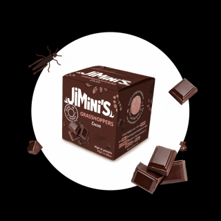 Jimini's Sušené kobylky 10 g Příchuť: Čokoláda