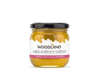 Woodland Med květový světlý 250 g