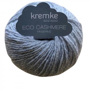 Kremke Soul Wool ECO CASHMERE FINGERING, 25G Barva: Hellgraumeliert