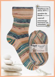 Ponožková příze Opal Beauty - Balance, 100g, 11403