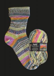 Ponožková příze Opal Hundertwasser 823 - 2107, 100g