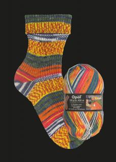 Ponožková příze Opal Hundertwasser 833 - 1430, 100g