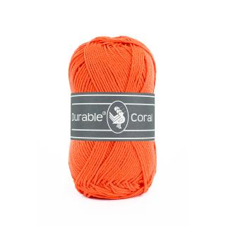 Příze Durable Coral, 100% bavlna, 50g Barva: 2194 Orange