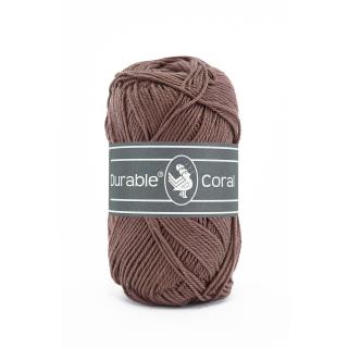Příze Durable Coral, 100% bavlna, 50g Barva: 2229 Chocolate