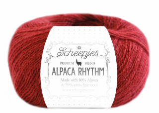 Příze Scheepjes Alpaca Rhythm 25g NA OBJEDNÁNÍ více odstínů Barva: 663 Tango