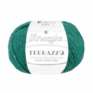 Příze SCHEEPJES TERRAZZO tweed, 50g více odstínů NA OBJEDNÁNÍ Barva: 754 VERDE INGLESE