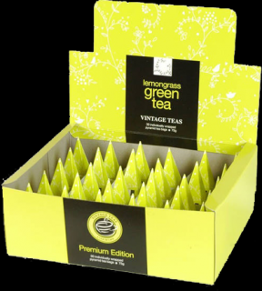 Vintage Teas Zelený čaj s citronovou trávou 30 x 2,5 g