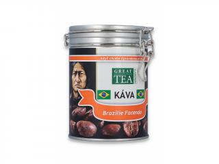 Great Tea Garden Mletá káva Brazílie Facenda Lagoa v dóze 200g