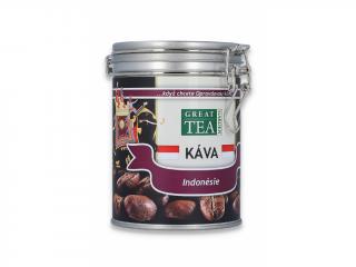 Great Tea Garden mletá káva Indonésie v dóze 200g