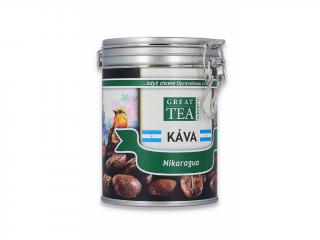 Great Tea Garden Mletá káva Nikaragua v dóze 200g