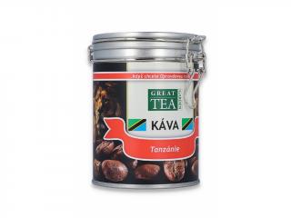 Great Tea Garden Zrnková Káva Tanzánie v dóze 200g
