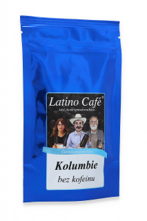 Latino Café - Káva Kolumbie bez kofeinu 100g - mletá