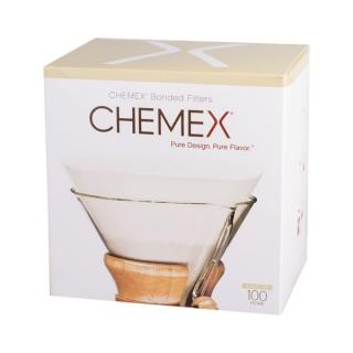 Chemex papírové filtry kulaté 100 ks (Papírové filtry pro Chemex)