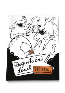 Degustační deník pro kávu A5 - Káva Kroměříž