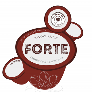 Kávové kapsle - Espresso směs Forte (Kávové kapsle pro Nespresso)