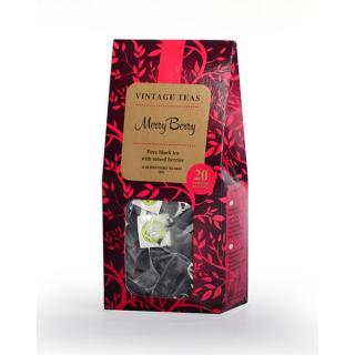 Vintage Teas čaj Merry Berry 20 pyramid 50 g (Pravý čaj v pyramidových sáčcích)