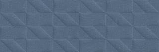 Marazzi Outfit M12A tetris 3D blue, obklad, modrá, 25 x 76 x 1 cm