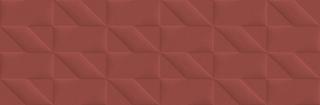 Marazzi Outfit M12C tetris 3D red, obklad, červená, 25 x 76 x 1 cm