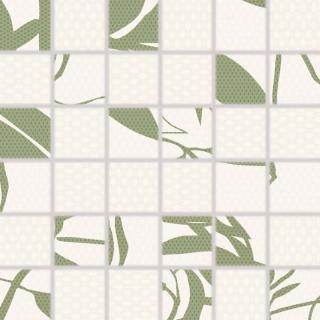 Rako Lint WDM05678, mozaika, zelená, mat-lesk, 30 x 30 x 0,8 cm